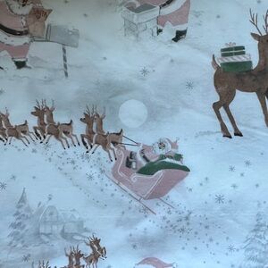 POTTERY BARN TEEN SANTA XL TWIN SET